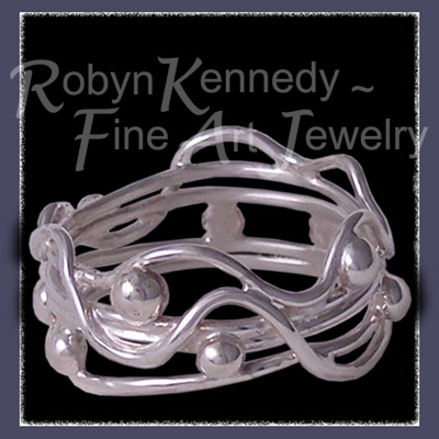 Sterling Silver 'Elementary II' Ring Image