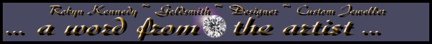 Robyn Kennedy for Rubyblue Jewellery a word from the Artist Image