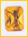 Fancy Cut Citrine Gemstone Image